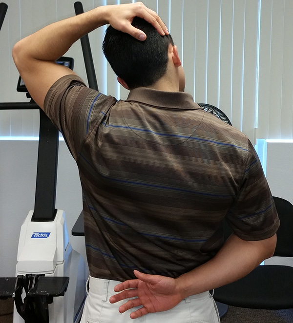 Stretch Of The Week Upper Trapezius Arizona Orthopedic Physical Therapy
