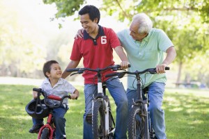 family-on-bikes-300×200