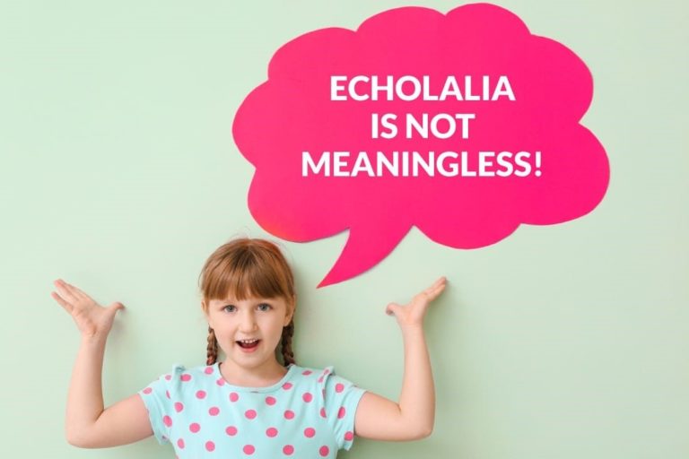 echolalia Echolalia child repeats everything I say