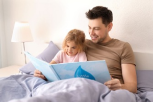 Targeting Speech and Language Skills Through Everyday Life. Reading at bedtime.