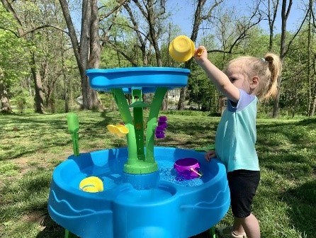 WATERTABLE summer activities for child development