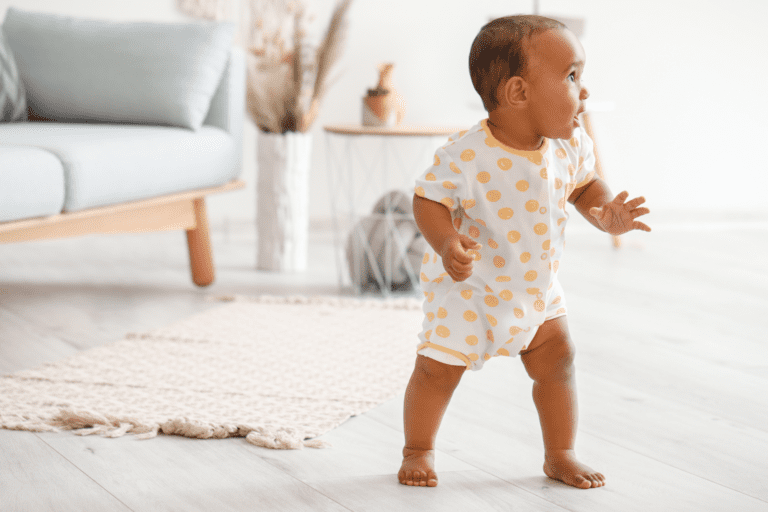 baby standing