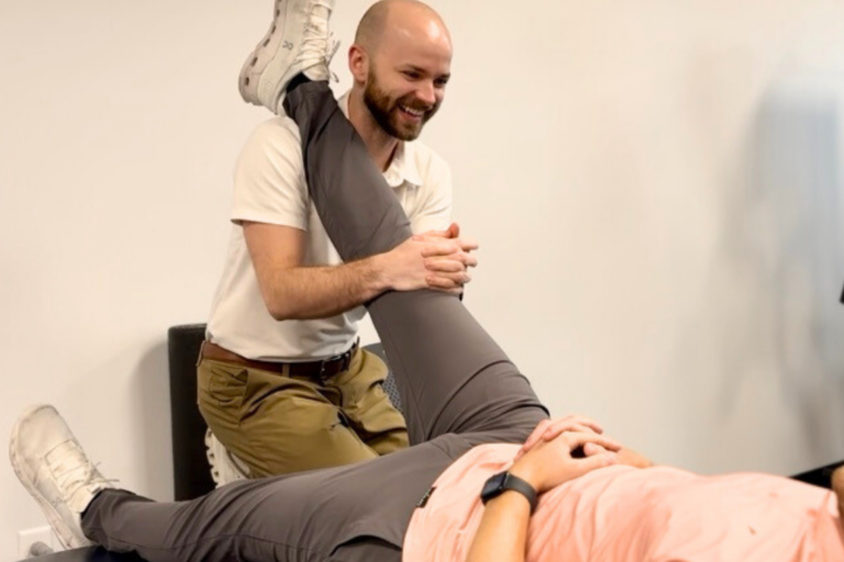 Physical therapy stretch stretching